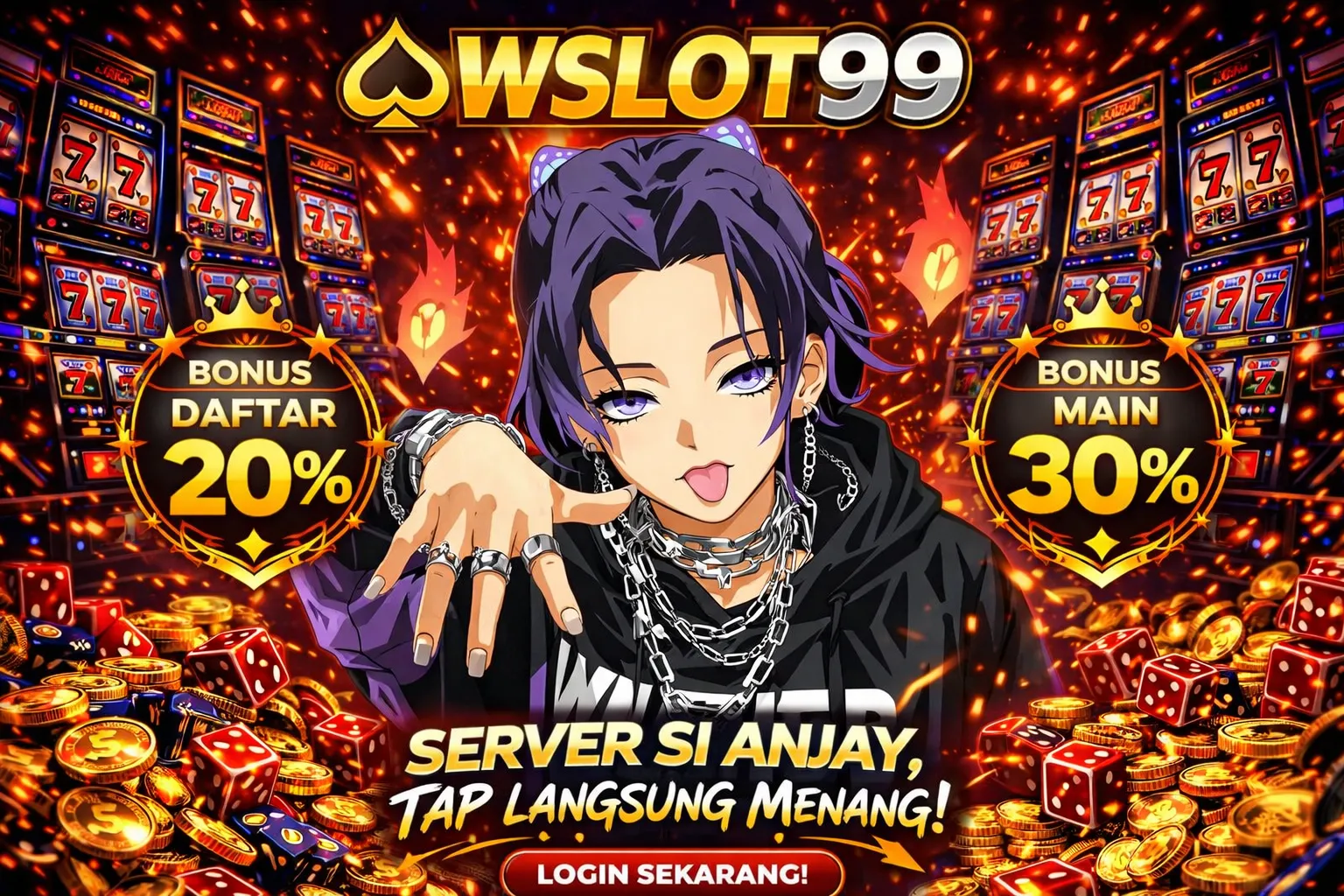 Galeri foto Wslot99 : Link Game Dengan Guncangan Kemenangan Brutal di Jakarta